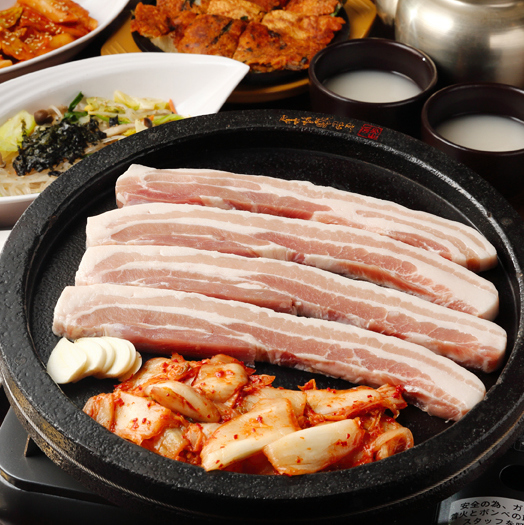 サムギョプサルコース【8品】お料理のみ